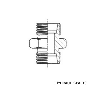 Hydraulik Gerade Verschraubung G leichte Reihe Hydraulikverschraubung 